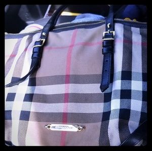 Burberry purse/ tote